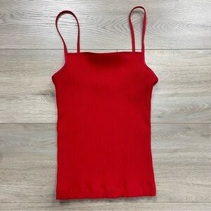 Aritzia Wilfred Laciann Tank Red Size XS #66976